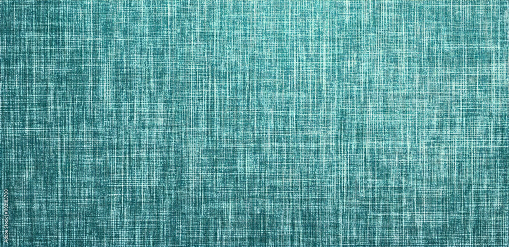 Fototapeta premium Teal canvas texture seamless pattern background vector - Great for design projects digital prints or fabric design