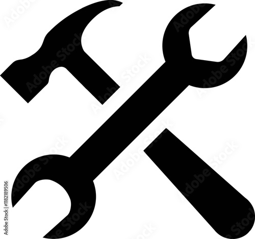 Hammer and Screwdriver Icon