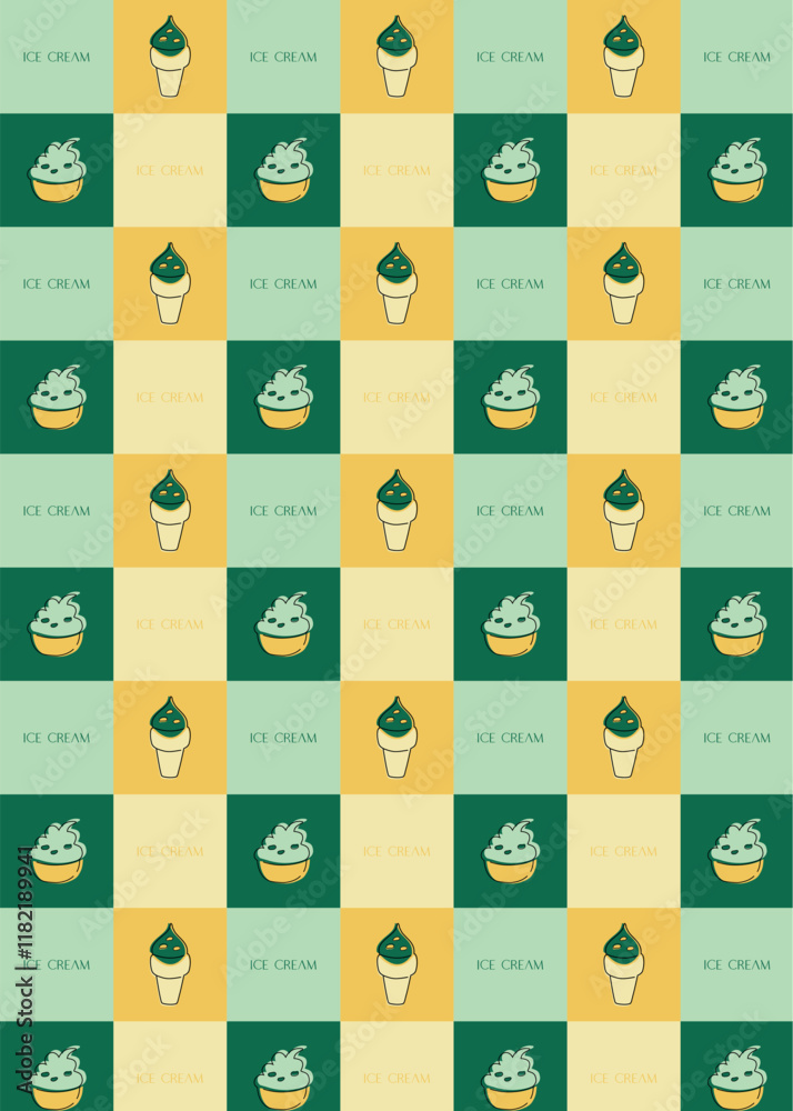 Ice cream - illustration vecteur