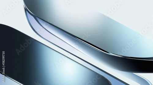 Sleek Metallic Layers with Gradient Reflection
