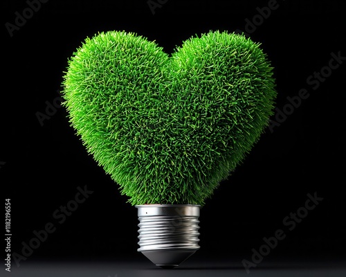 A heartthemed workshop on renewable energy innovations for Valentines industry professionals, educational charm, industrial tech, romantic insight photo