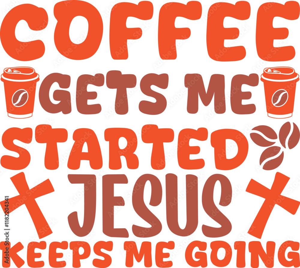 Coffee T-shirt design vector Coffee T-shirt design vector