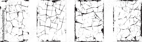 Rubbed aged texture with a halftone raster pattern. Monochrome noise of dust or dirt,  Abstract white paper texture and white watercolor painting background