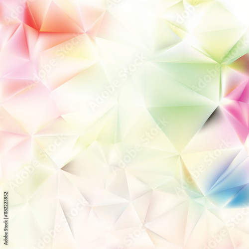 Abstract Polygonal Background Vector Design