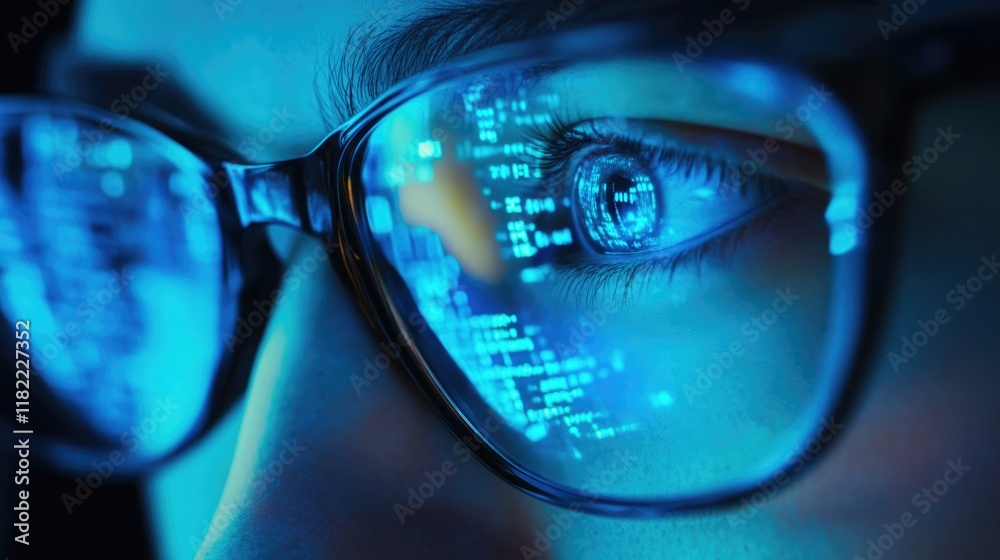 Detailed Look at Coder’s Eyeglasses Reflection Detailed Look at Coder’s Eyeglasses Reflection