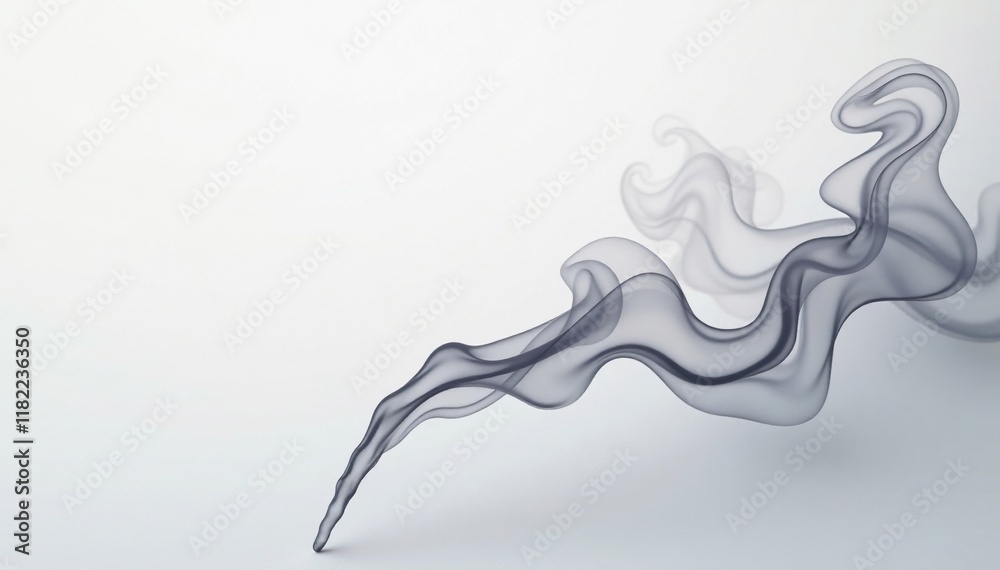 Smoke-like wisps waft across a brilliant white surface, smoke, subtle texture Smoke-like wisps waft across a brilliant white surface, smoke, subtle texture