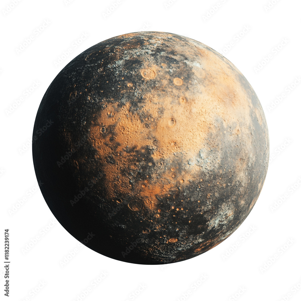 A Breathtaking Render of a Martian-Like Planet A Breathtaking Render of a Martian-Like Planet