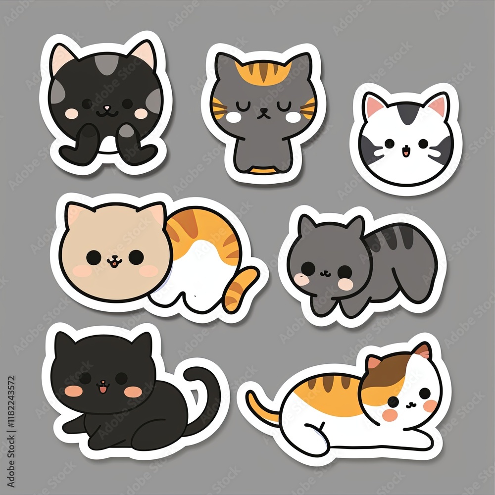Cute cat illustrations
