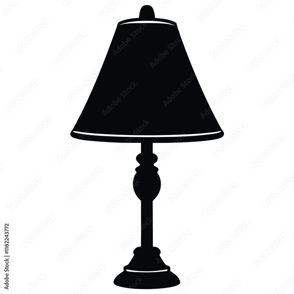 table lamp isolated on white background table lamp isolated on white background