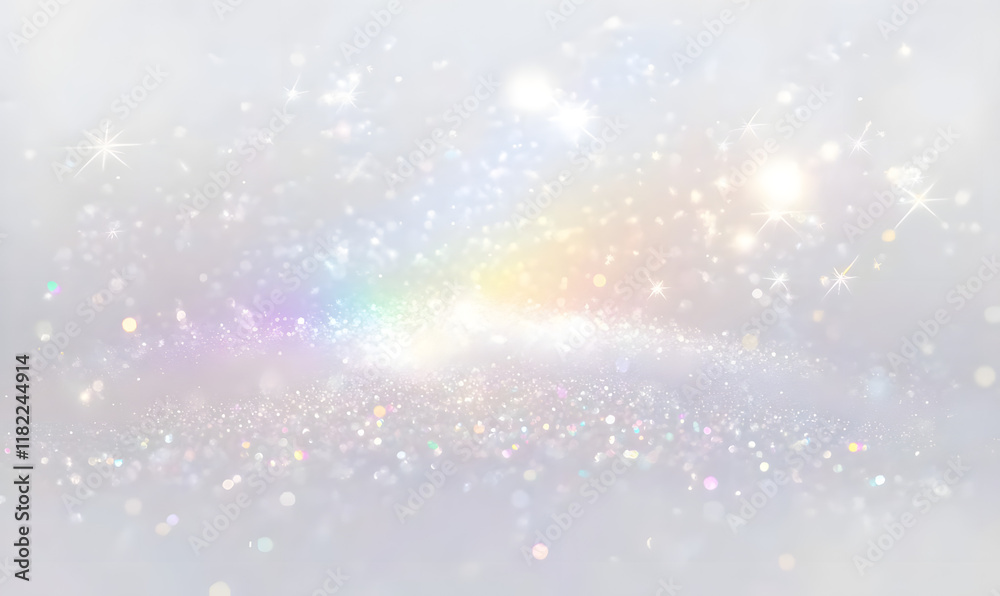 Rainbow light and white dust in Png format. The crystal shimmers with a rainbow effect. Png Background with bokeh light effect. PNG Gorgeous Christmas glowing background made of dust and confetti. Rainbow light and white dust in Png format. The crystal shimmers with a rainbow effect. Png Background with bokeh light effect. PNG Gorgeous Christmas glowing background made of dust and confetti.