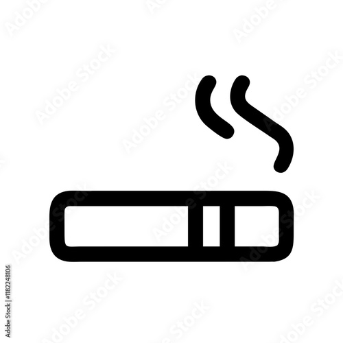 cigarette icon design