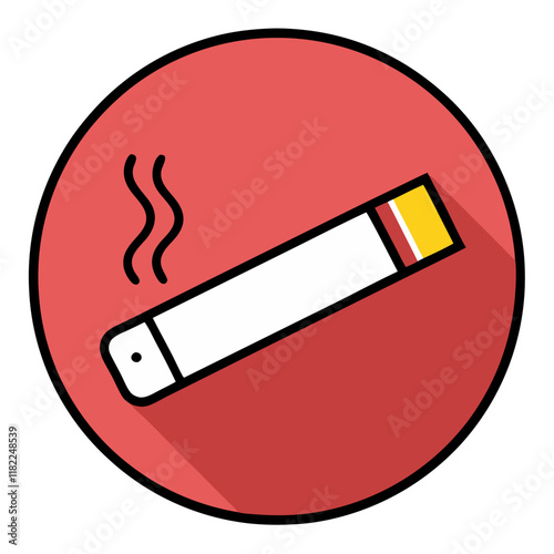 cigarette icon design