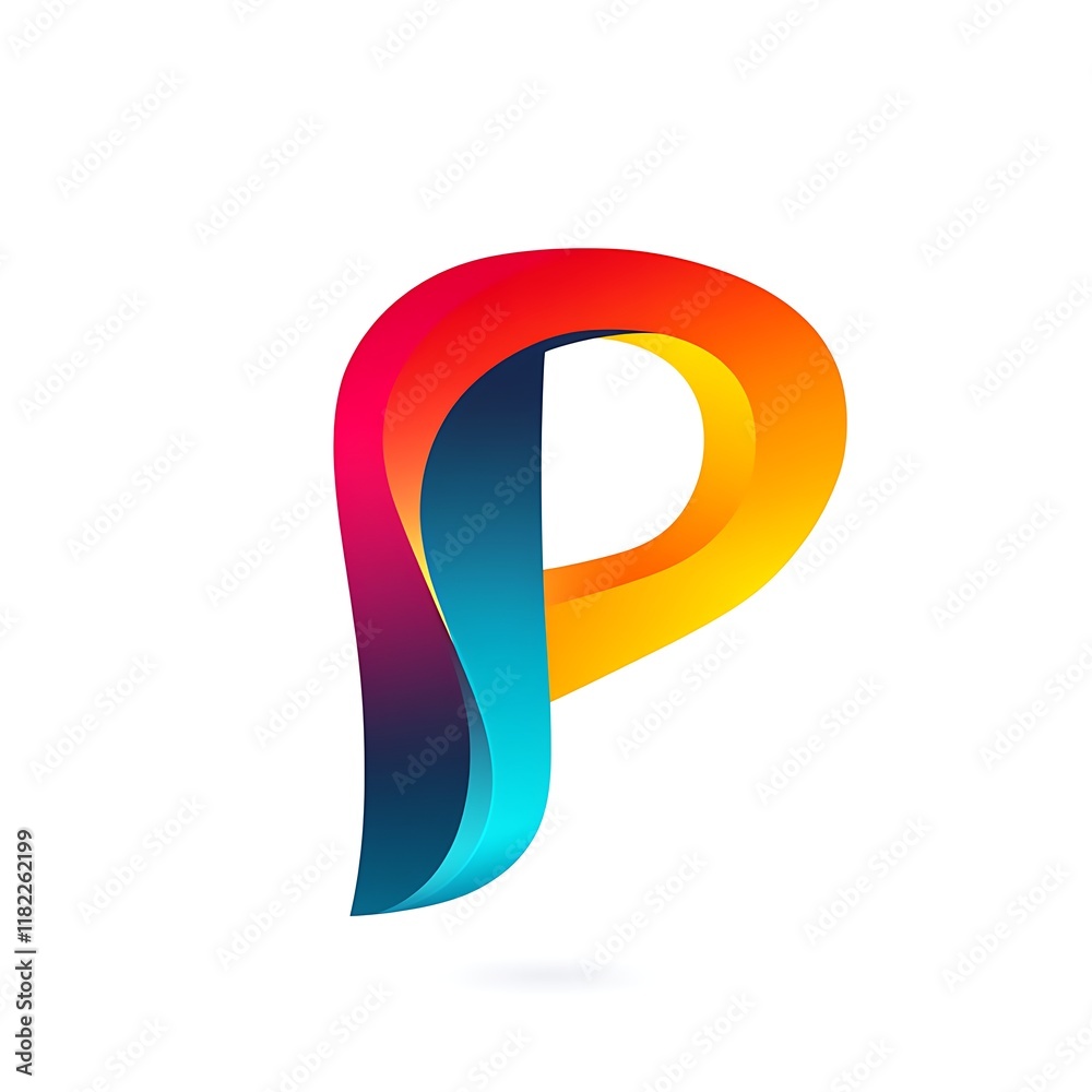 Vibrant Letter P Logo: A modern and dynamic logo design featuring the letter P, crafted with vibrant, flowing gradients of red, orange, and blue. Ideal for branding and identity needs. Vibrant Letter P Logo: A modern and dynamic logo design featuring the letter P, crafted with vibrant, flowing gradients of red, orange, and blue. Ideal for branding and identity needs.