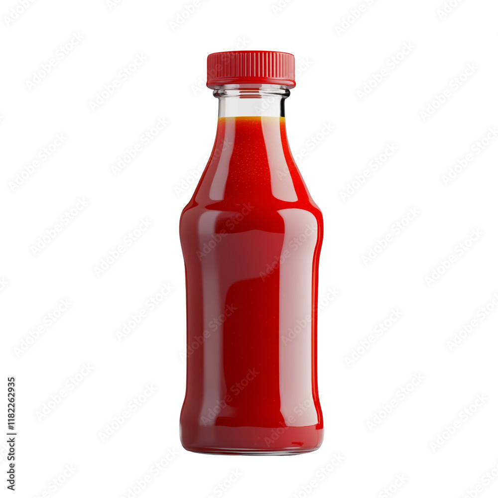 A Bottle of Red Sauce, Culinary Delight A Bottle of Red Sauce, Culinary Delight