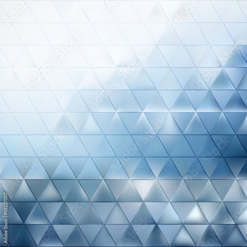 Light Blue Triangle Background Illustrator