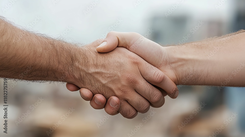 Two hands shaking hands Two hands shaking hands