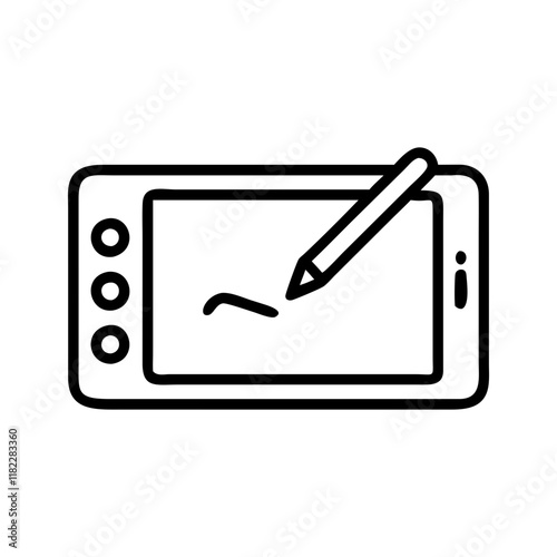 graphic tablet icon design