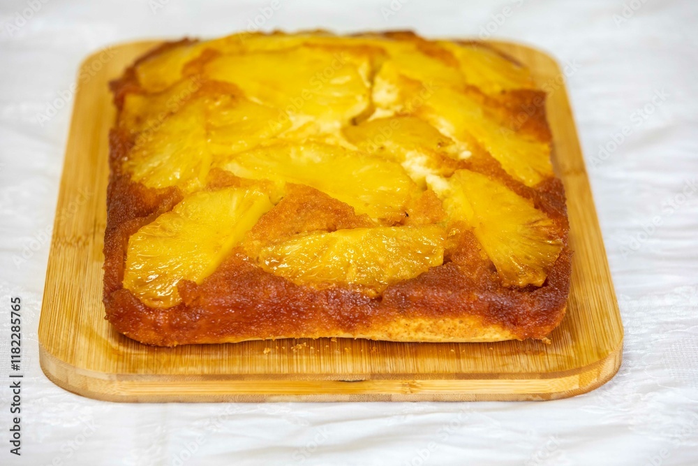 Original Brazilian caramelized pineapple pie Original Brazilian caramelized pineapple pie