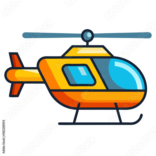 helicopter icon design