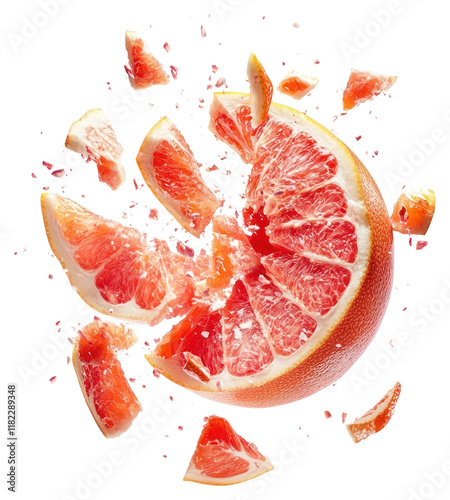 PNG Pink Grapefruit Explosion grapefruit explosion food. photo
