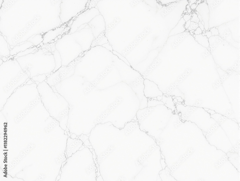 Obraz premium Elegant white marble texture with subtle gray veining perfect for luxurious branding modern design projects and timeless decorative visuals
