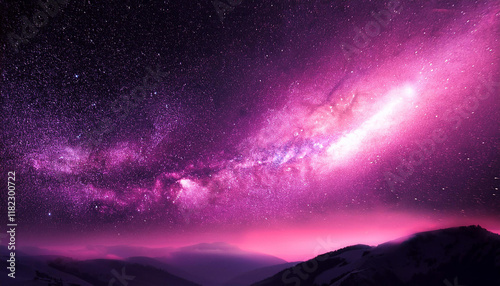 awe inspiring pink galaxy wallpaper photo