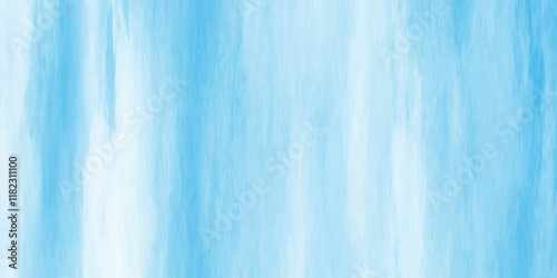 Sky blue watercolor abstract background,pastel sky blue color with blank white center,Digital paint for template or any design,navy blue watercolor and paper texture. wash aqua