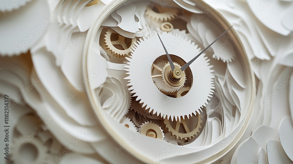 Clockwork gears, abstract background, mechanism detail, time concept, design element Clockwork gears, abstract background, mechanism detail, time concept, design element