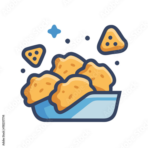 nuggets icon design