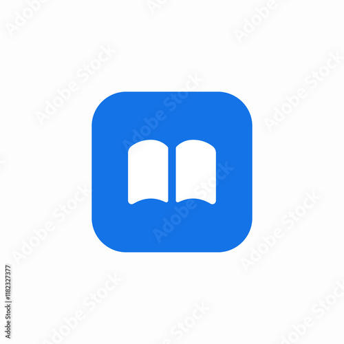 book open icon sign vector