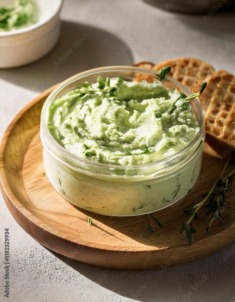 Queso blanco con hierbas