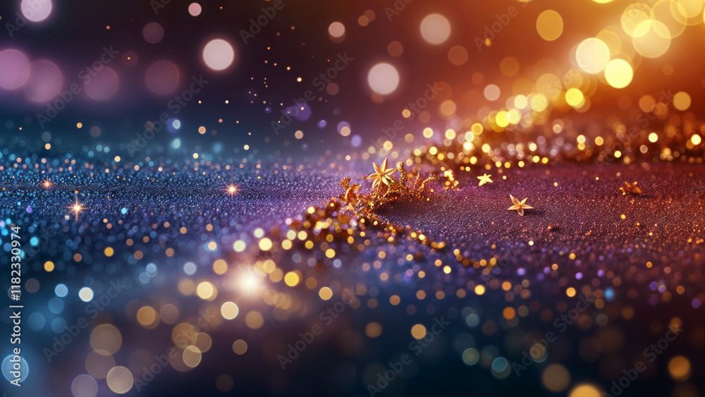 Obraz premium Rays of light highlighting textures create a spacious effect: