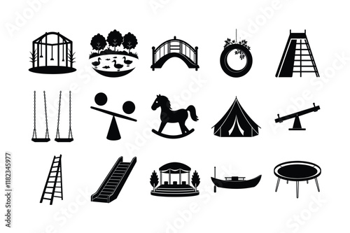 WebKids playground icon set 