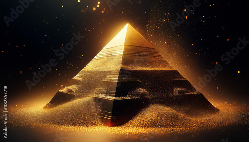 pyramid of gold dust
