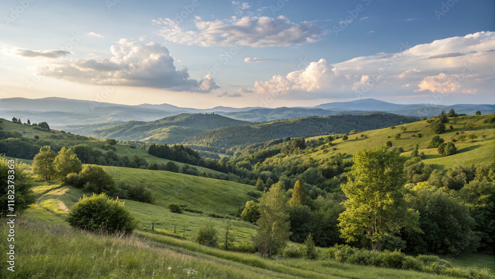 Fototapeta premium Pictures of beautiful landscapes