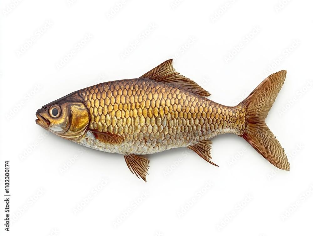 Goldfish, Orange and White Fancy, Aquarium Fish Goldfish, Orange and White Fancy, Aquarium Fish