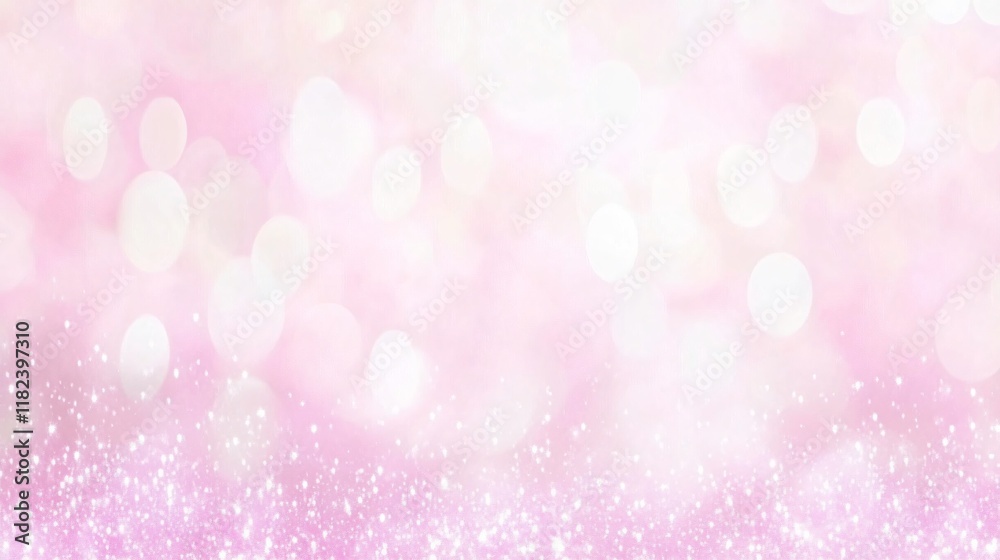 Pink Glitter Bokeh Background Abstract Sparkling Texture Pink Glitter Bokeh Background Abstract Sparkling Texture
