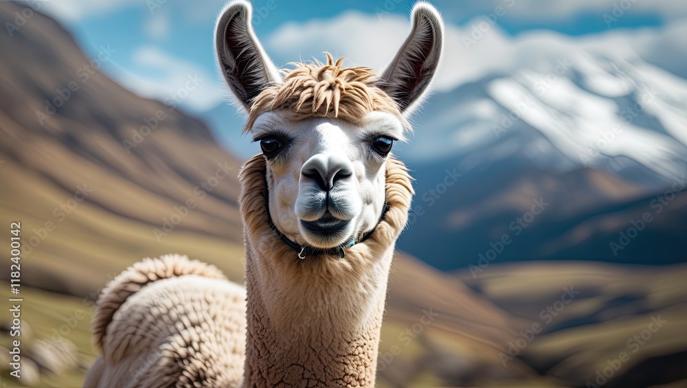 Obraz premium A beautiful Llama
