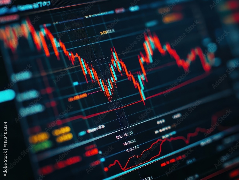 cryptocurrency bitcoin trading chart analysis with price fluctuations and market trends on professional trading platform interface cryptocurrency bitcoin trading chart analysis with price fluctuations and market trends on professional trading platform interface