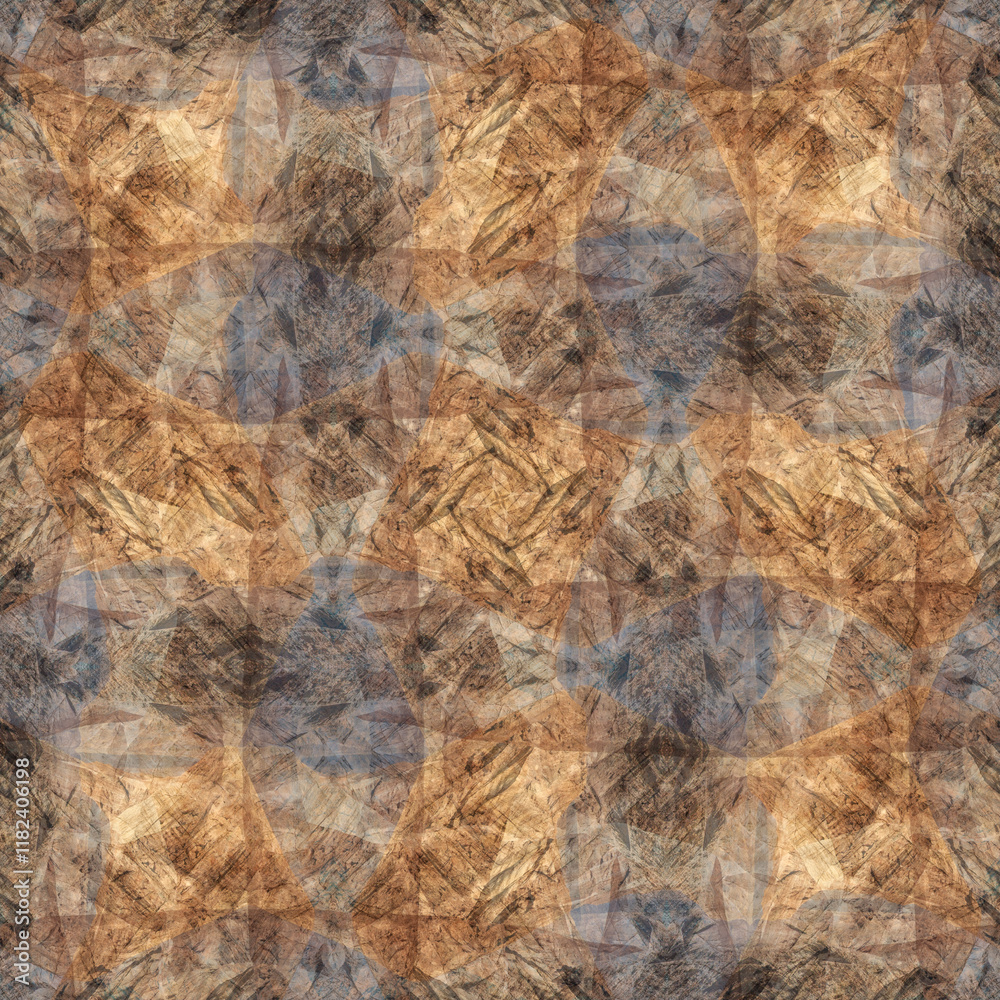 Earth tone and blue abstract. Earth tone and blue abstract.