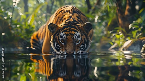 The Bali tiger (Panthera tigris balica), a now-extinct subspecies of tiger, was once native to the Indonesian island of Bali. It was the smallest tiger subspecies, with males weighing around 90-100 kg photo