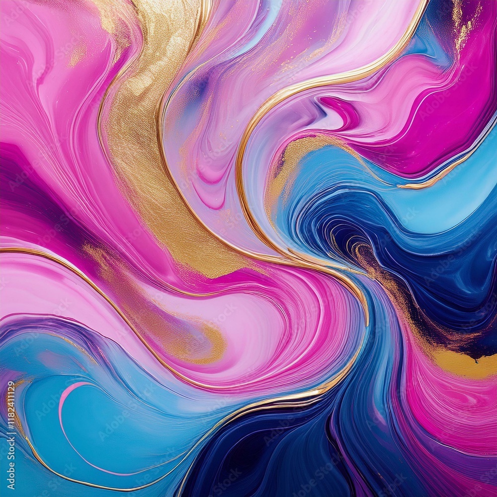 Obraz premium abstract background with waves