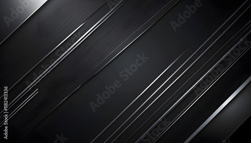 Abstract dark gray diagonal lines background.
