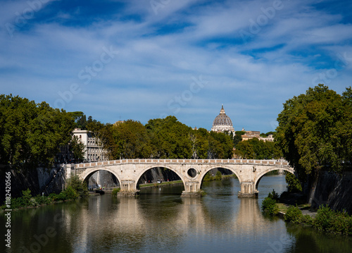 bridge over the river