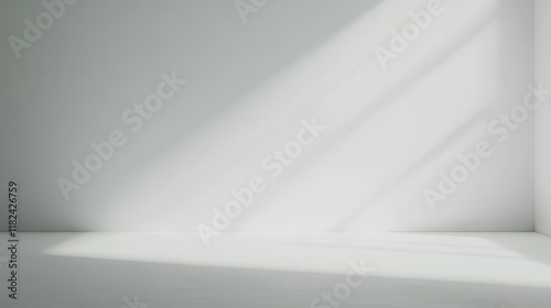 Wallpaper Mural Minimalistic white gradient texture soft light transitions studio space digital artwork calm environment aesthetic view versatile design Torontodigital.ca