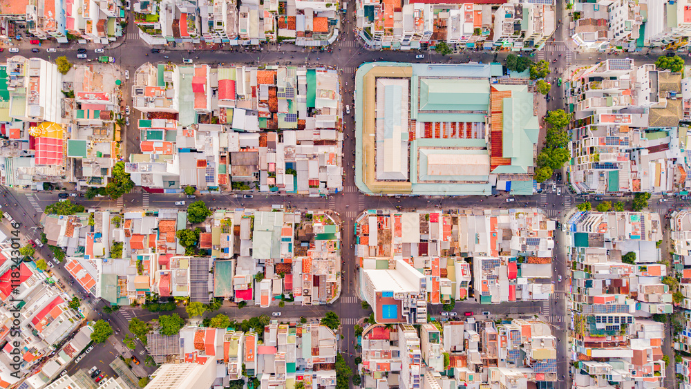 The urban landscape.
Nha Trang is a resort city in Vietnam. It's a sunny day. Shooting from a drone. The urban landscape.
Nha Trang is a resort city in Vietnam. It's a sunny day. Shooting from a drone.