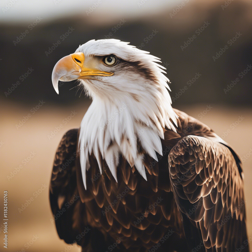 Obraz premium Eagle Closeup