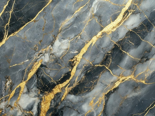 luxury marble effect abstract background with gold metallic veins and natural stone texture for premium design projects