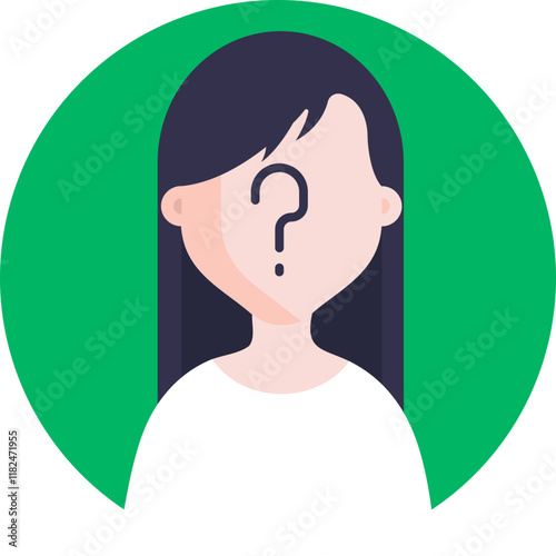 This icon represents an unknown woman whose identity is yet to be determined.