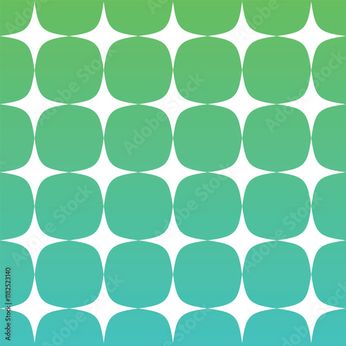 Hand-drawn star pattern design